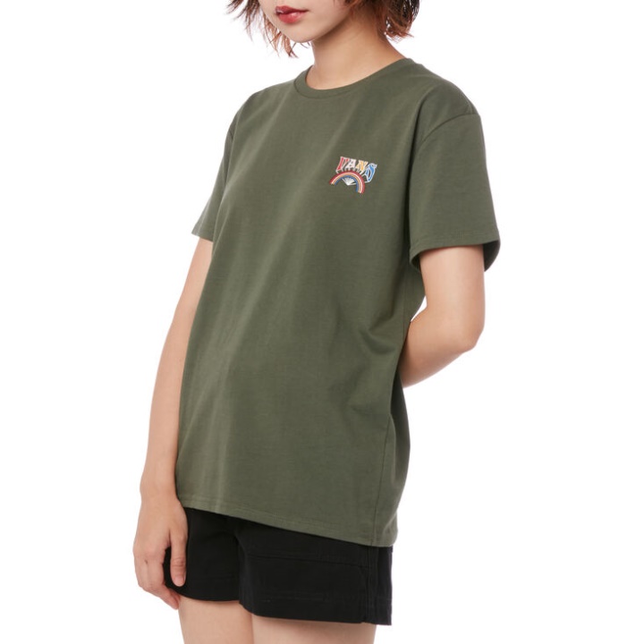 Vans Arc-en-ciel Tête De Mort T-shirt Thym
