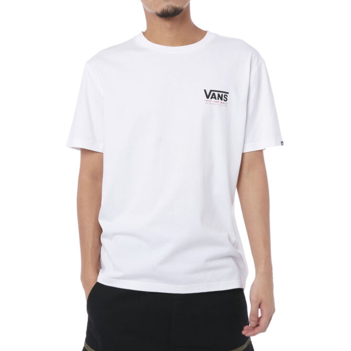 Tee Shirt Vans Roll Forward Blanc