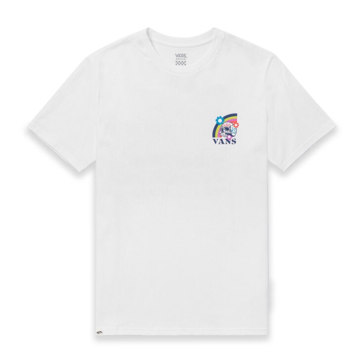 Vans T-shirt Saisonnier Gx Blanc Femme