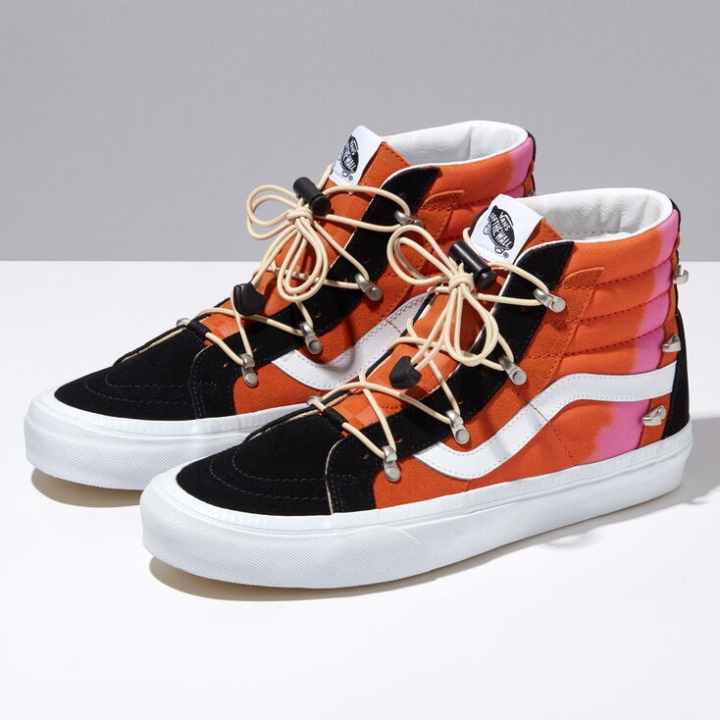 Vans Sk8-hi Echo Dx Fusion Noir-orange
