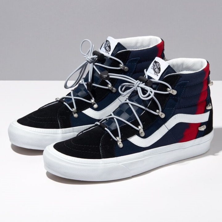 Vans Sk8-hi Echo Dx Fusion Robe Bleu-rouge
