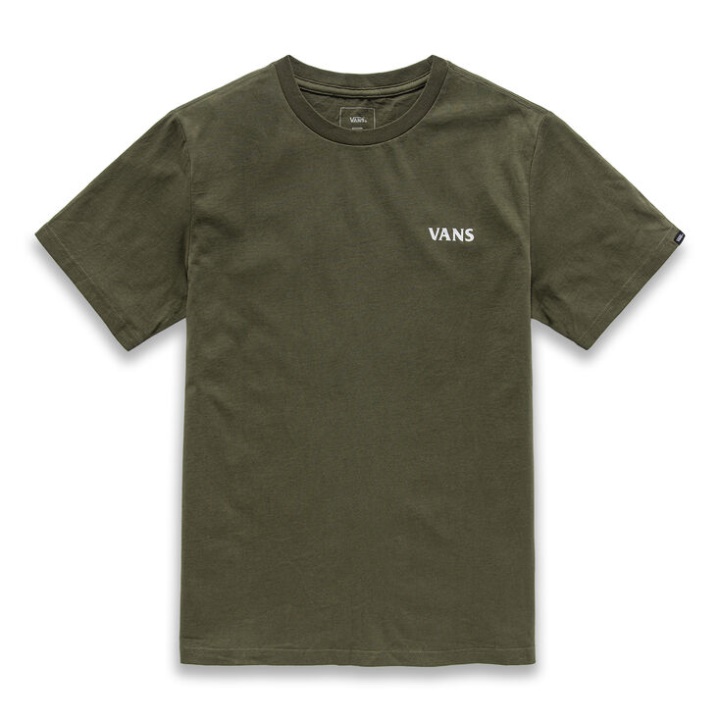 Vans T-shirt Tête De Mort Feuille De Vigne