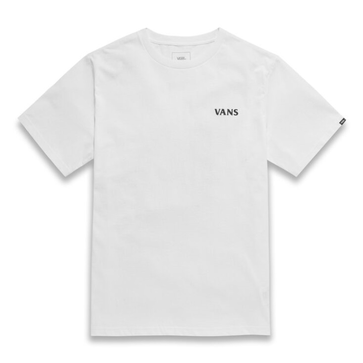 Tee Shirt Vans Tete De Mort Blanc