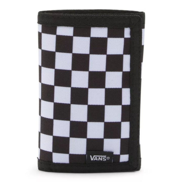 Vans Slipped Wallet Carreaux Noir-blanc