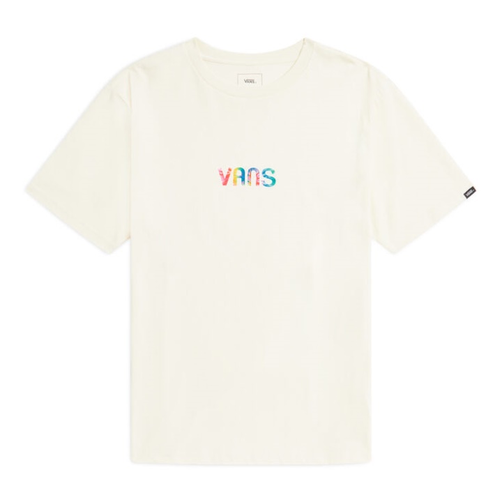 Tee Shirt Vans Smiley Blanc Antique