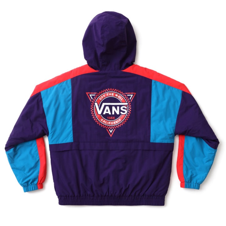 Vans Tape Off Retro Veste Parachute Violet