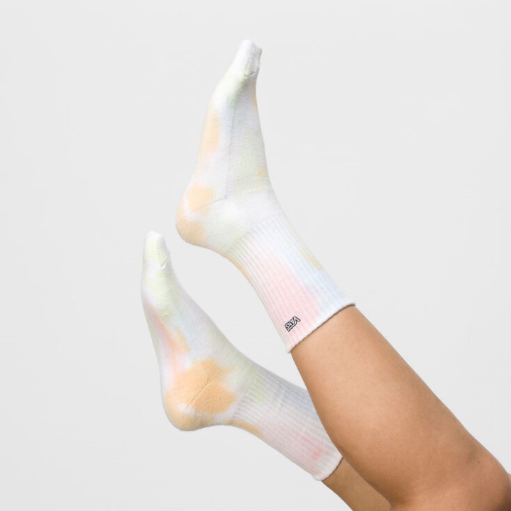 Vans Tie-dyed Crew Sock (size 6.5-9 1 Pack) Popsicle Wash