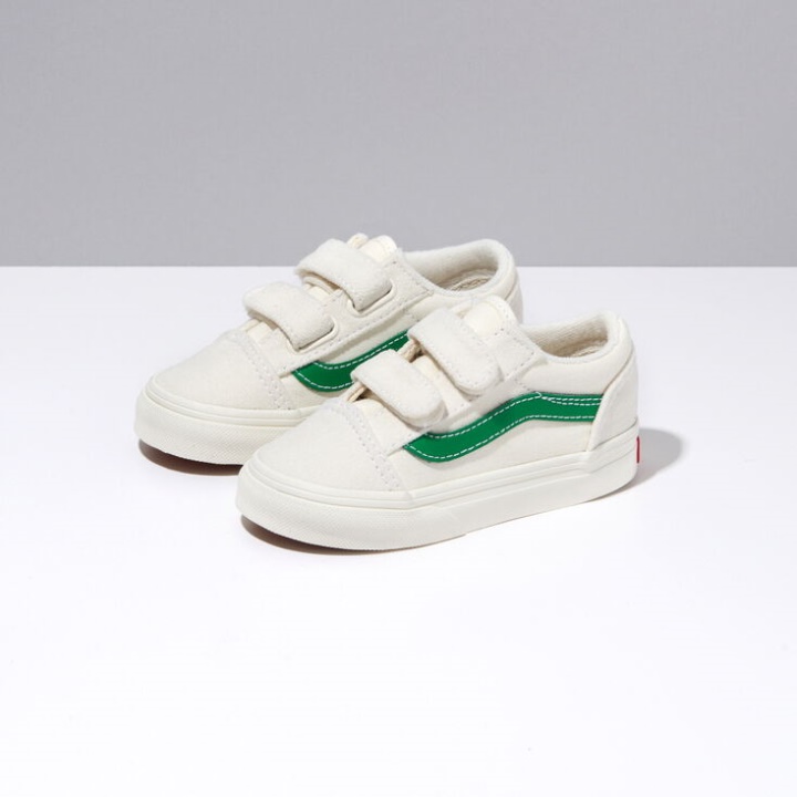Vans Bambin Old Skool V Marshmallow-jolly Vert