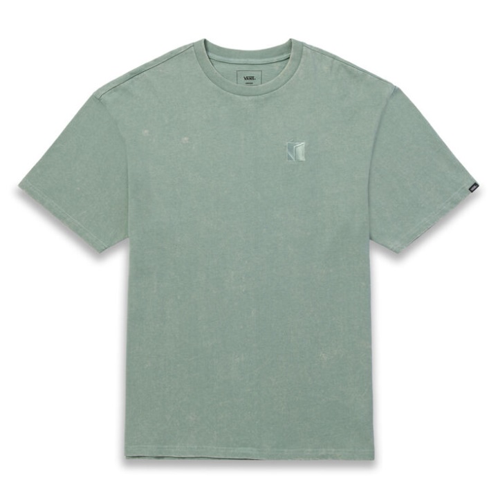 T-shirt Vans Wash Vert Milieu Wash