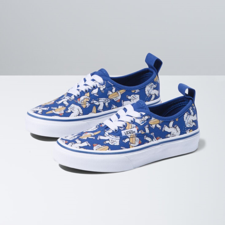 Vans Yeti Surf Kids Lacet Élastique Authentique Limoges-True White