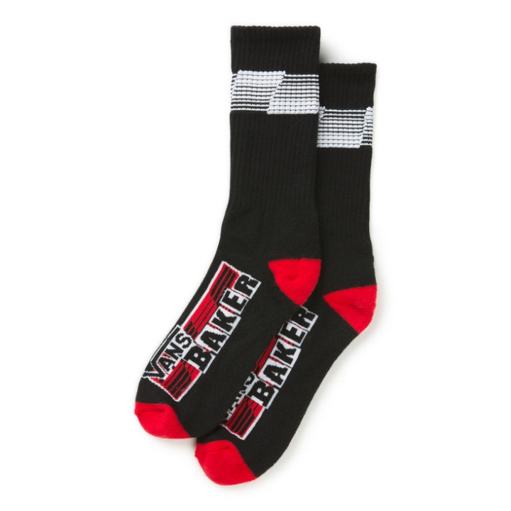 Chaussettes Vans X Baker Crew Noir