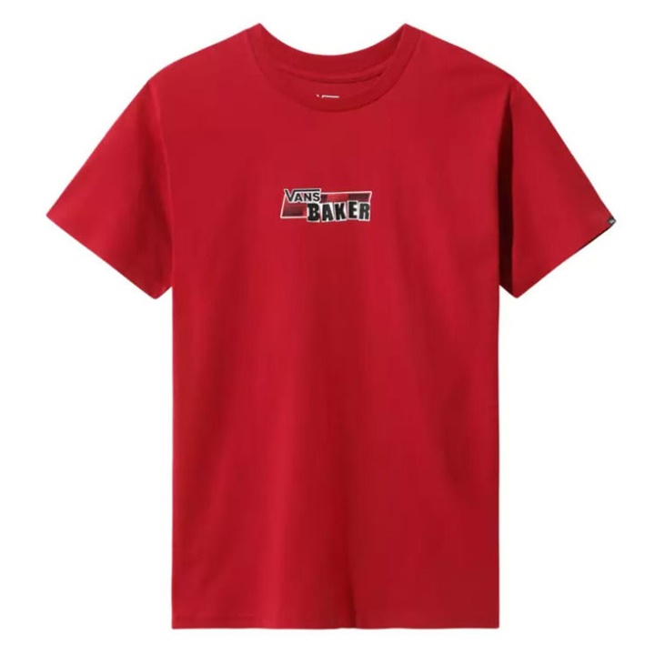 Vans X Baker T-shirt Speed Check Cardinal