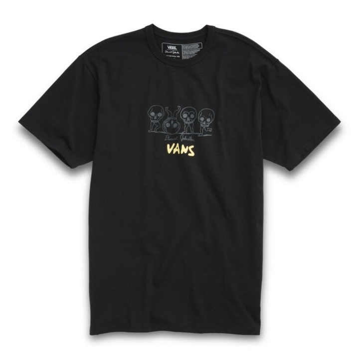 Vans X Daniel Johnston Respect Otw T-shirt Noir
