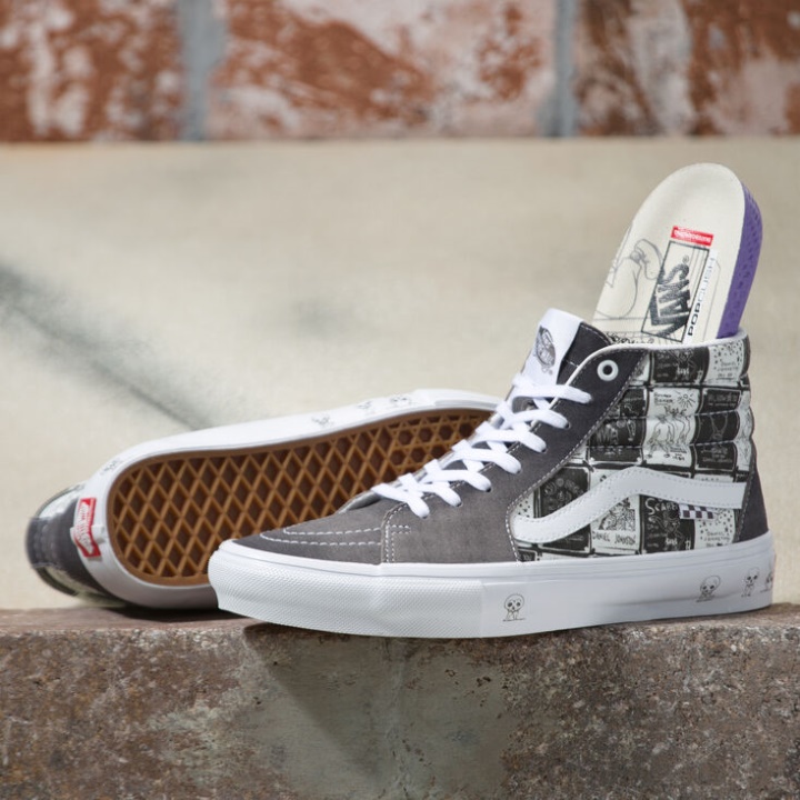 Vans X Daniel Johnston Skate Sk8-hi Corbeau