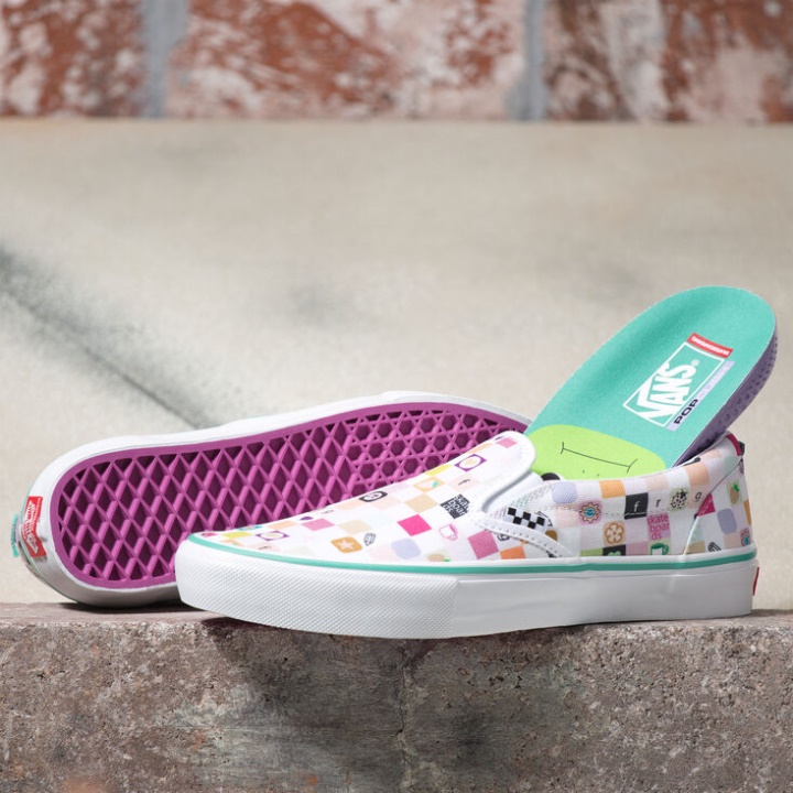 Vans X Frog Skate Slip-on Ltd Blanc-blanc