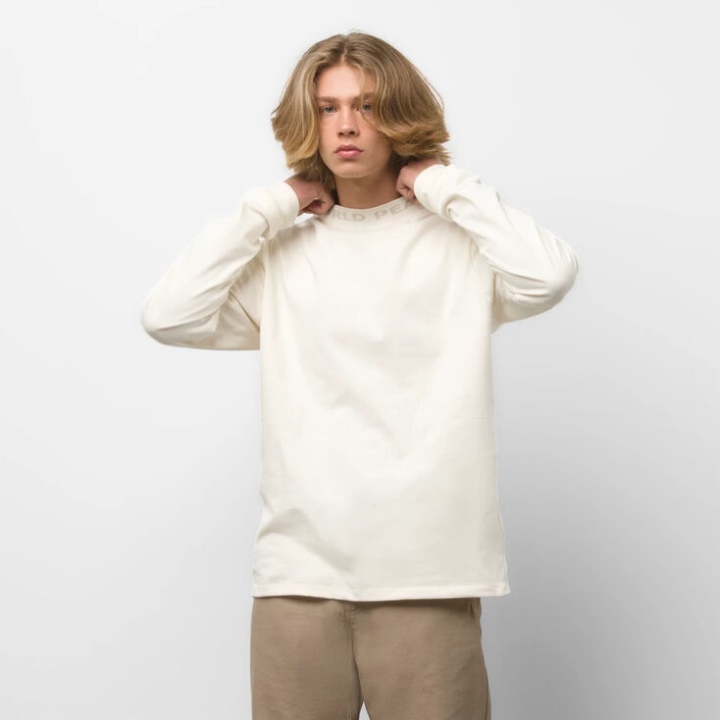 Vans X Justin Henry Pull Manches Longues Blanc Antique