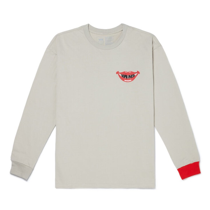 T-shirt Manches Longues Vans X Kazuki Gris Clair