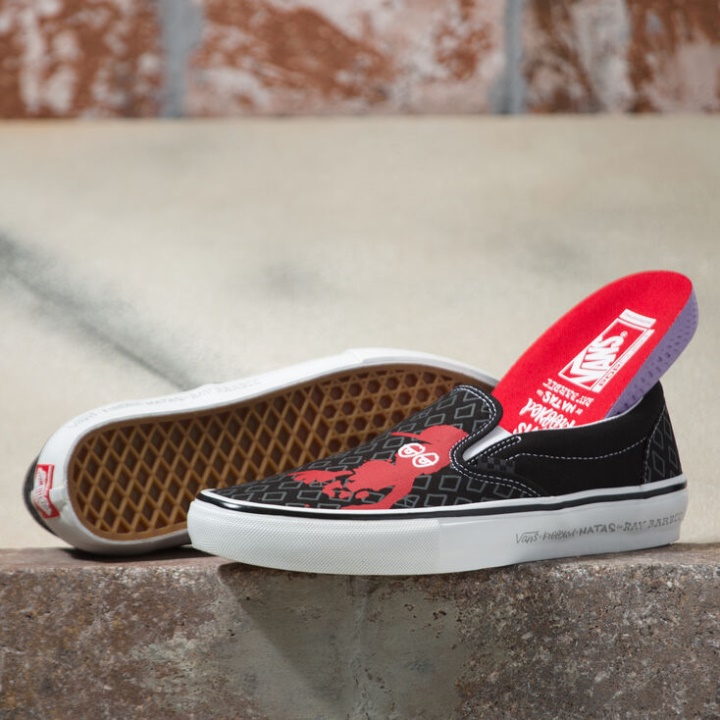 Vans X Krooked Skate Slip-on Noir