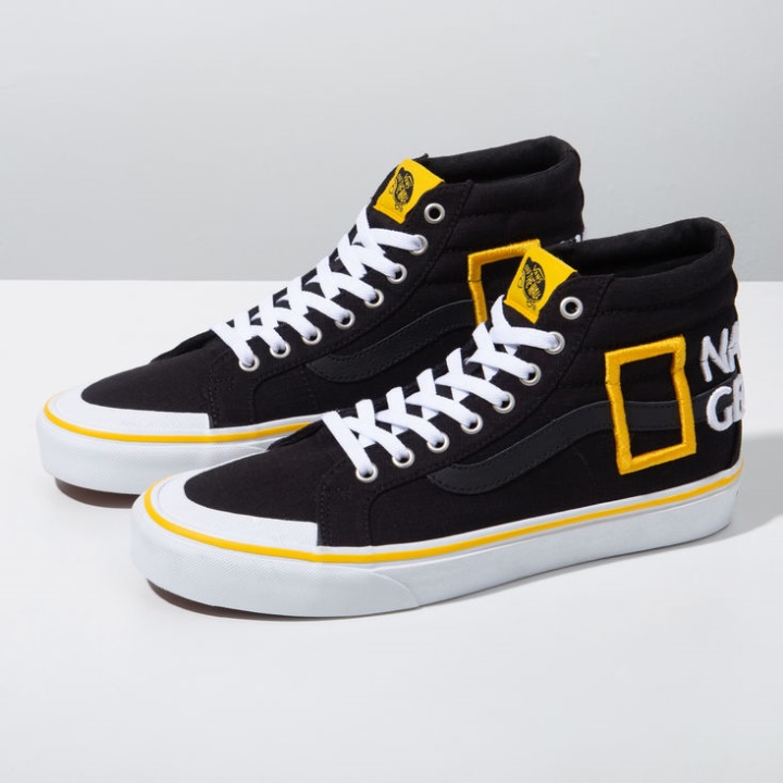 Vans X National Geographic Sk8-hi Réédition 138 Logo Géographique National