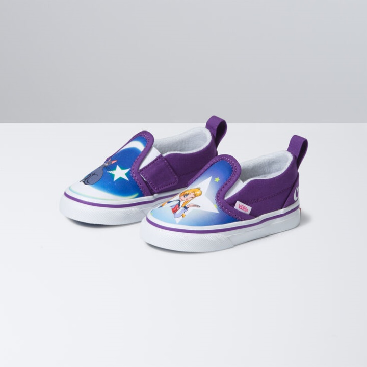 Vans X Sailor Moon Bambin Slip-on V Bleu-violet