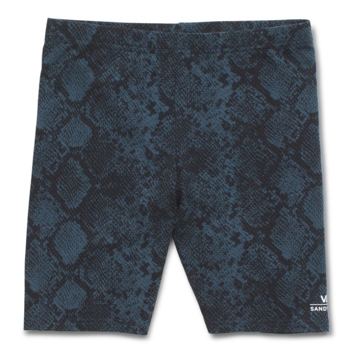 Vans X Sandy Liang Short De Vélo Sandy Bleu Marine