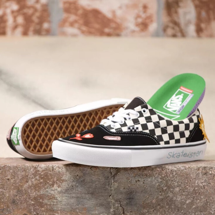 Vans X Skateistan Skate Era Damier