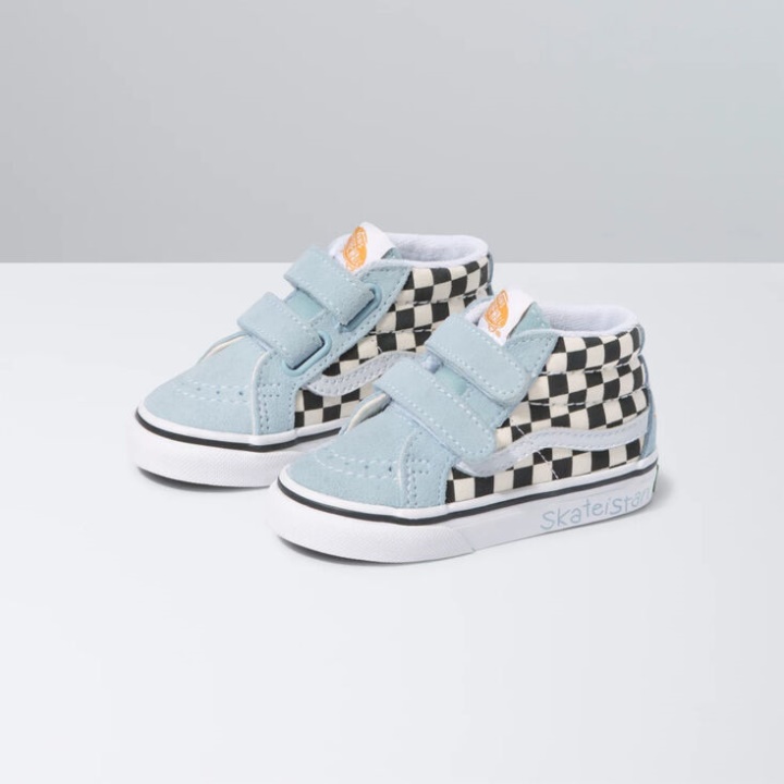 Vans X Skateistan Bambin Sk8-mid Reissue V Damier