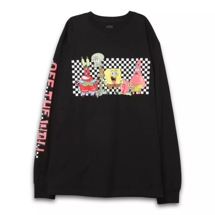 T-shirt Manches Longues Personnages Vans X Spongebob Personnages