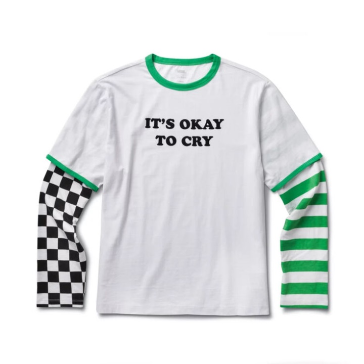 Vans X Tierra Whack Manches Longues Superposées Blanc