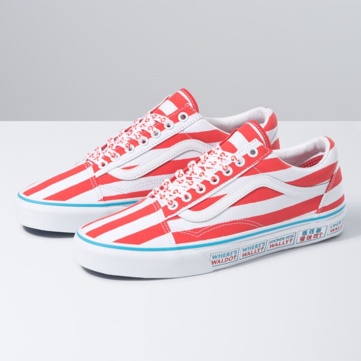 Vans X Wheres Waldo Old Skool Rayures Internationales