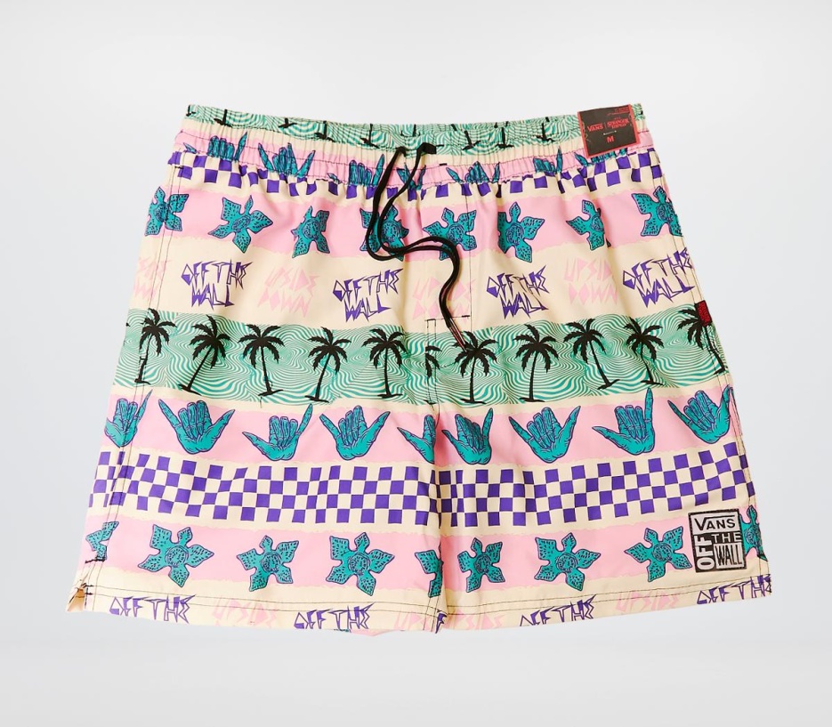 Vans California Stripe Volley Short Rose