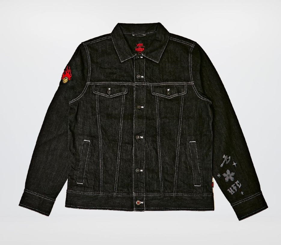 Veste En Jean Vans Hfc Noir