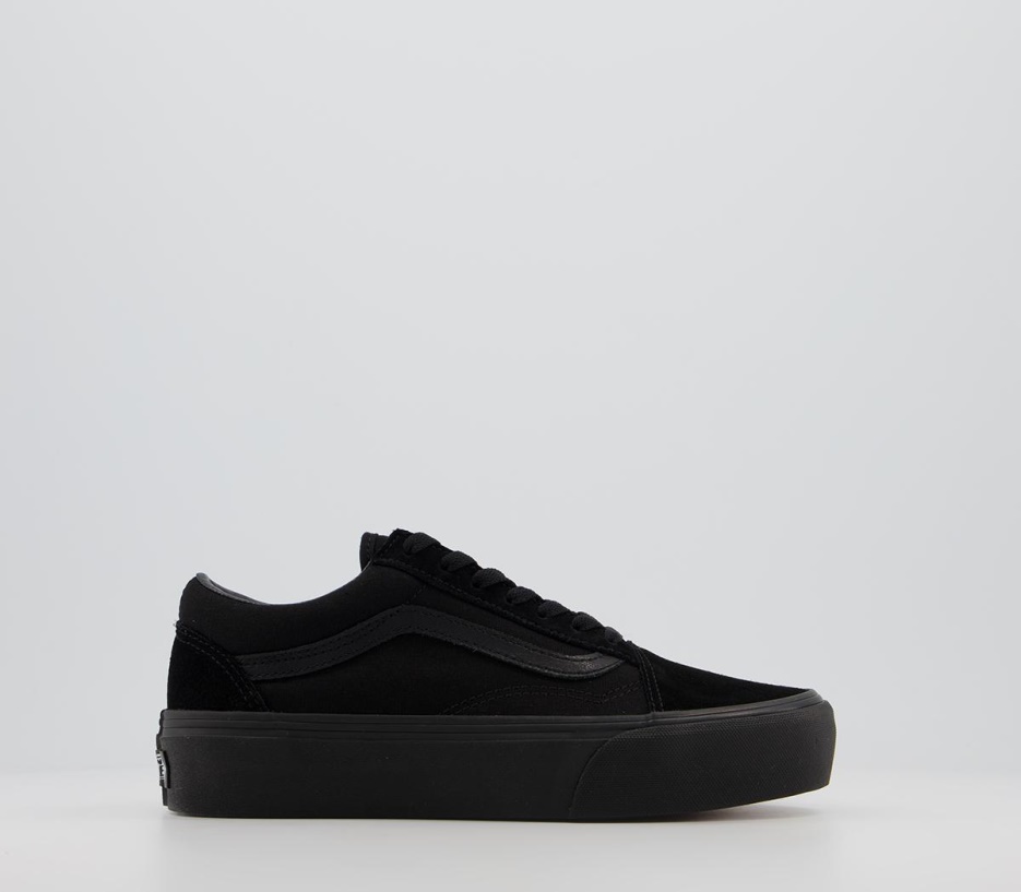 Vans Old Skool Plateforme Baskets Noir