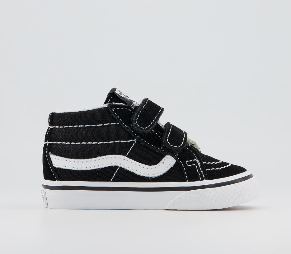 Vans Sk8 Mid Reissue Baskets Enfant Noir Blanc