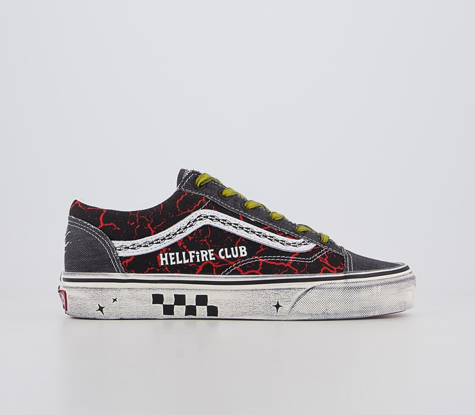 Vans Ua Style 36 Baskets Noir Rouge