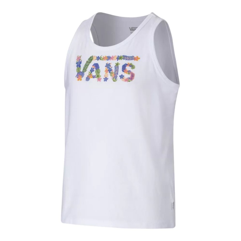 Vans Fille Zen Patio Débardeur Blanc