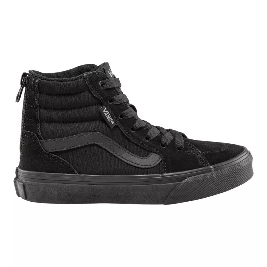 Vans Kids' Grade/pre-skool Filmore Hi Zip Chaussures De Skate Noir