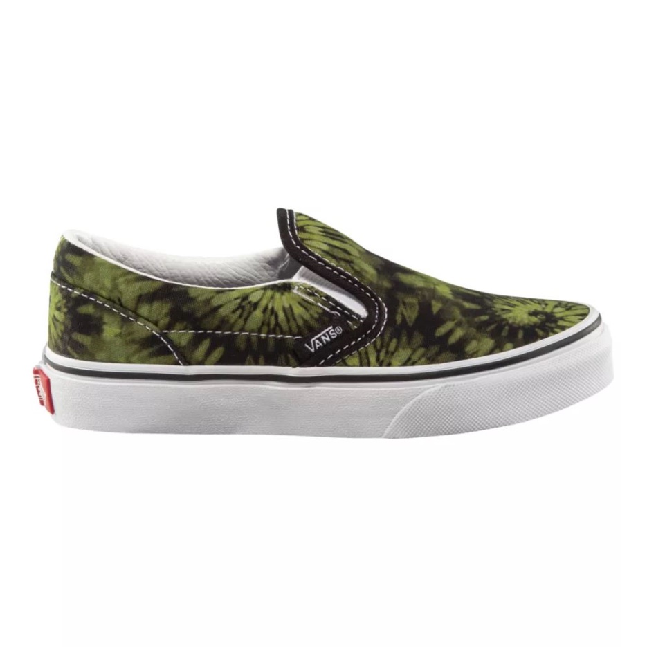 Chaussures De Skate Vans Pre-Skool Classic Slip On Pour Enfant Camouflage Collage Multi