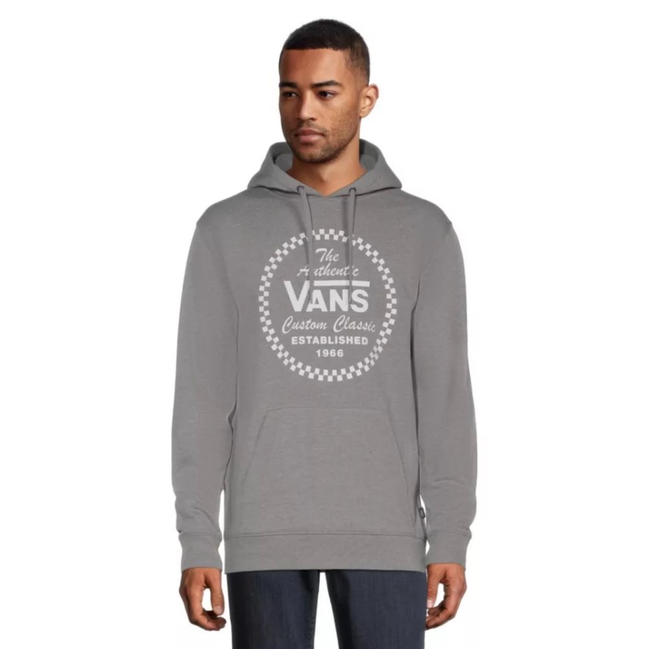 Vans Sweat à Capuche Athlétique Pour Homme Cement Heather