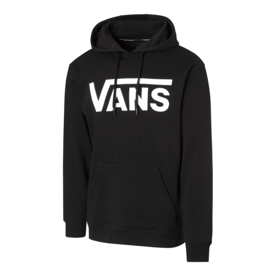 Vans Sweat à Capuche Classique Pour Hommes - Noir/blanc Noir Blanc