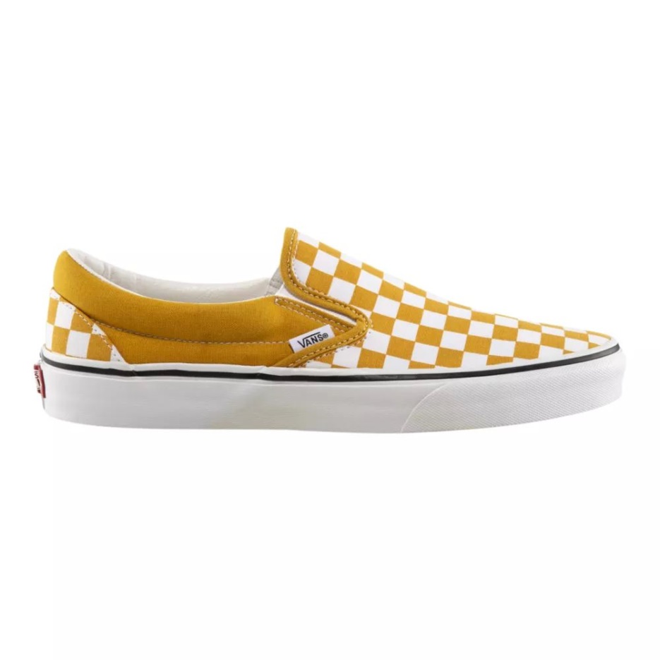 Vans Chaussures De Skate Classiques à Enfiler Pour Hommes Lt Jaune
