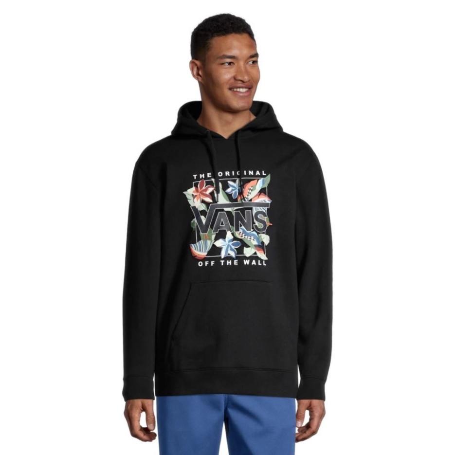 Vans Sweat à Capuche Lucid Floral Pour Homme Noir