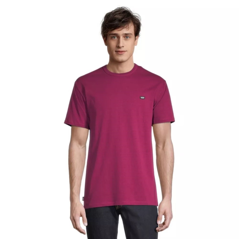 Vans Off The Wall T-shirt Classique à Manches Courtes Pour Homme Avec Logo En Coton Et Potion Violette