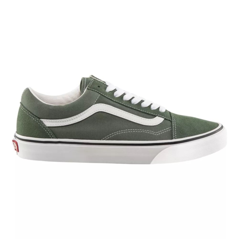 Vans Old Skool Chaussures De Skate Homme Color Theory Vert Canard