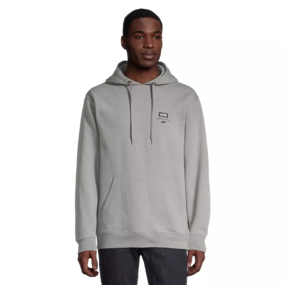 Vans Pressed Floral Pullover Ii Sweat à Capuche Pour Homme Ciment Chiné