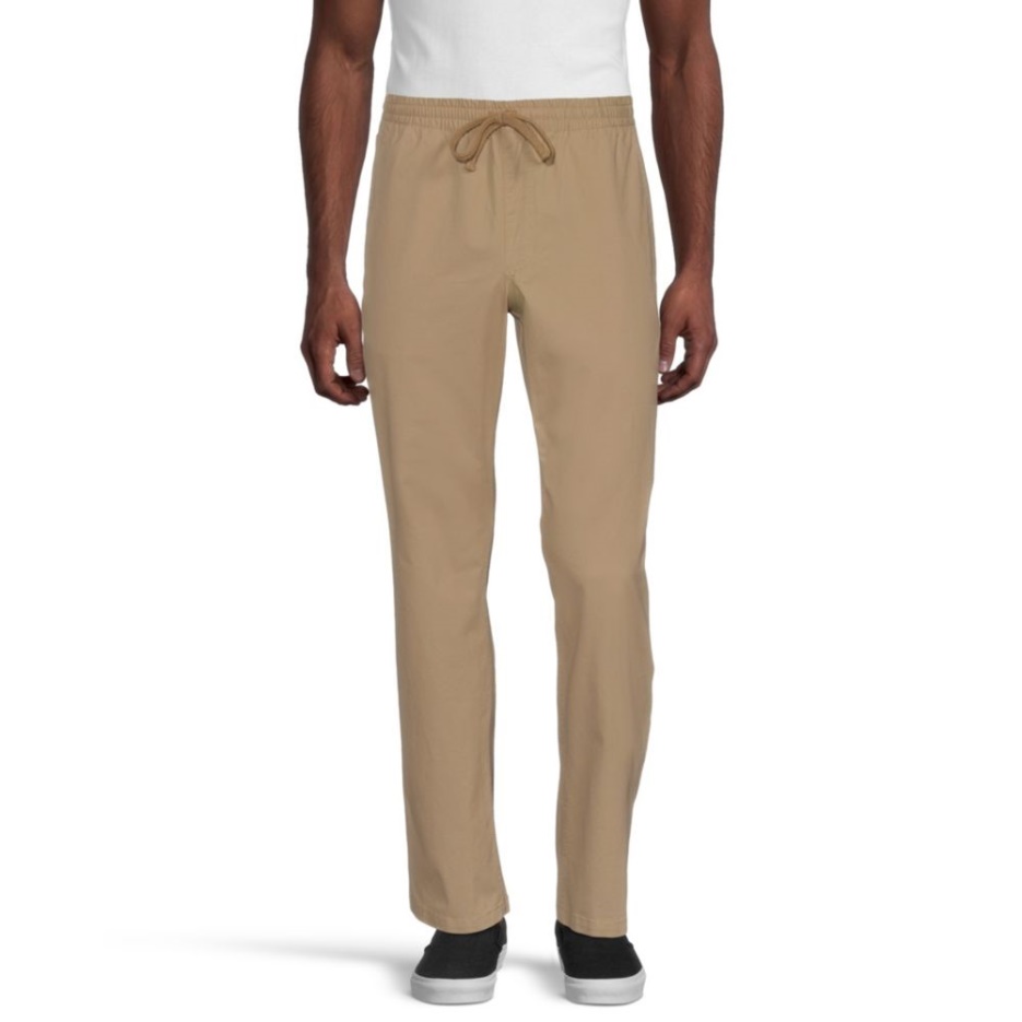 Pantalon élastique Décontracté Vans Homme Noir
