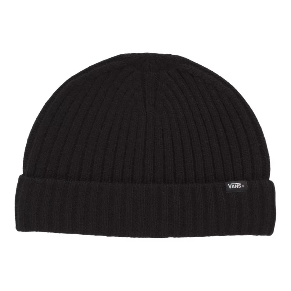 Vans Bonnet à Revers Peu Profond Pour Hommes Noir