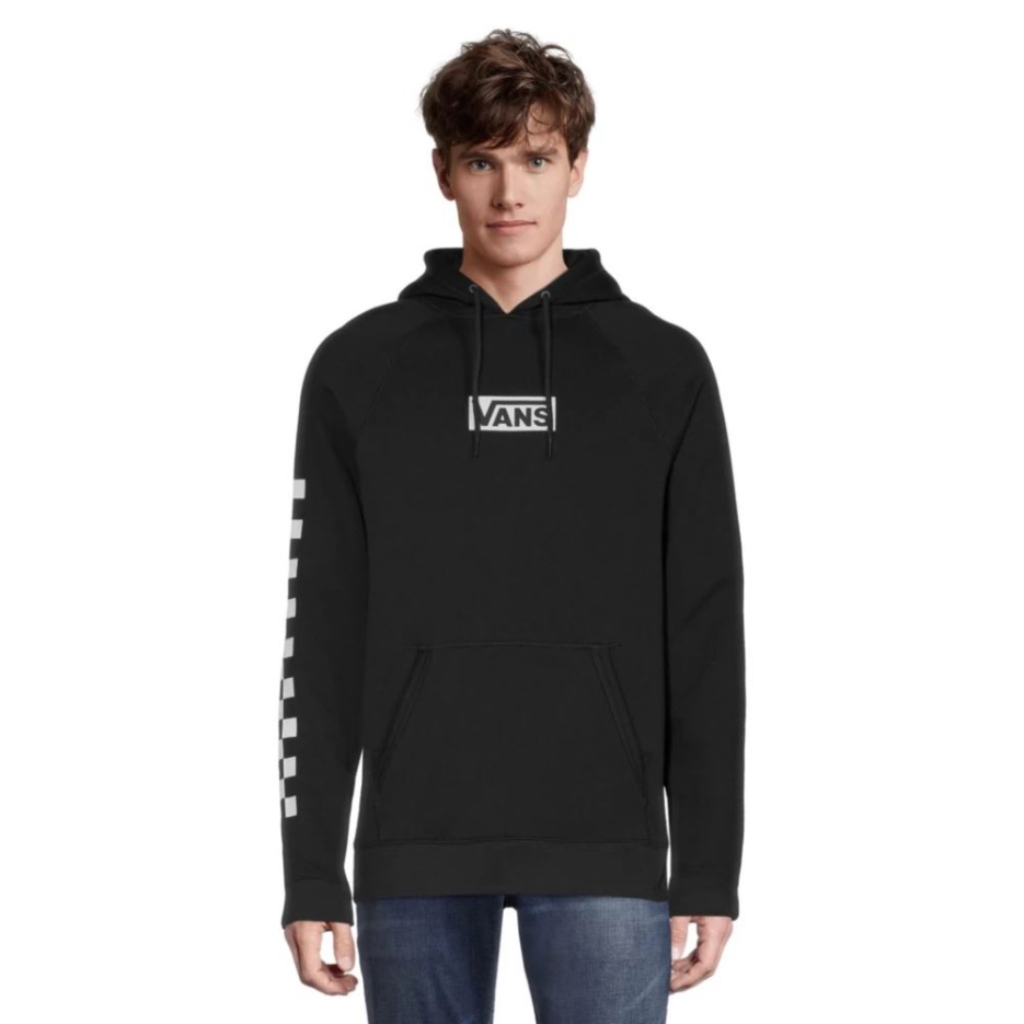 Vans Pull à Capuche Versa Standard Pour Homme Noir