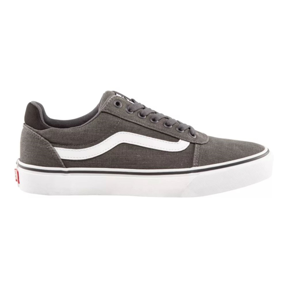 Vans Ward Deluxe Chaussures De Skate Homme Gris-blanc