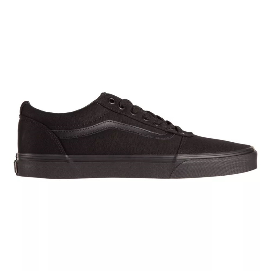 Vans Homme Ward Skate Shoes Baskets Basses Noir-noir